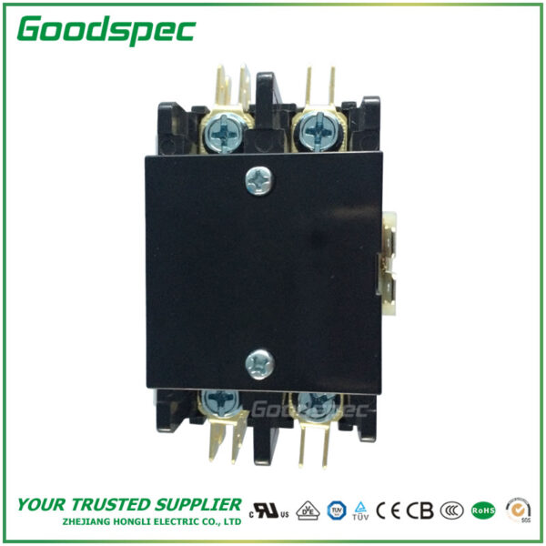 HLC-2XQ00AAC-004.jpg GC-2XQ00AAC(2P/20A/24VAC) Definite Purpose Contactor
