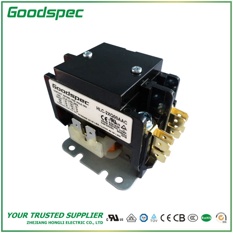 GC-2XQ00AAC(2P/20A/24VAC) Definite Purpose Contactor