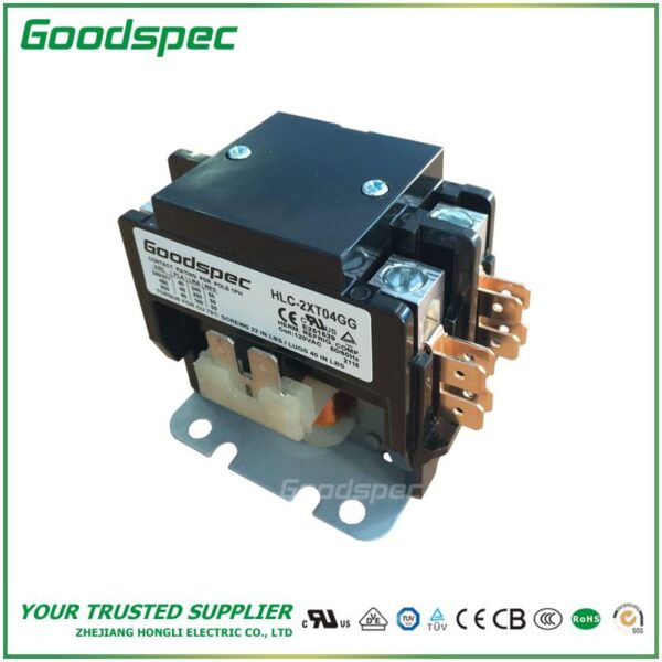 products-HLC-2XT04GG.jpg HLC-2XT04GG(2P/40A/120VAC)DEFINITE PURPOSE CONTACTOR