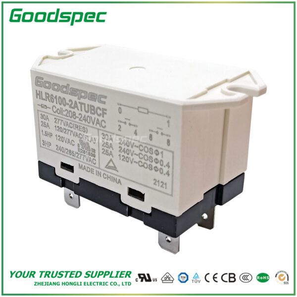 HLR6100-2ATUBCF-240VAC-03 HLR6100-2ATUBCF-VAC208/240 High Power Relay